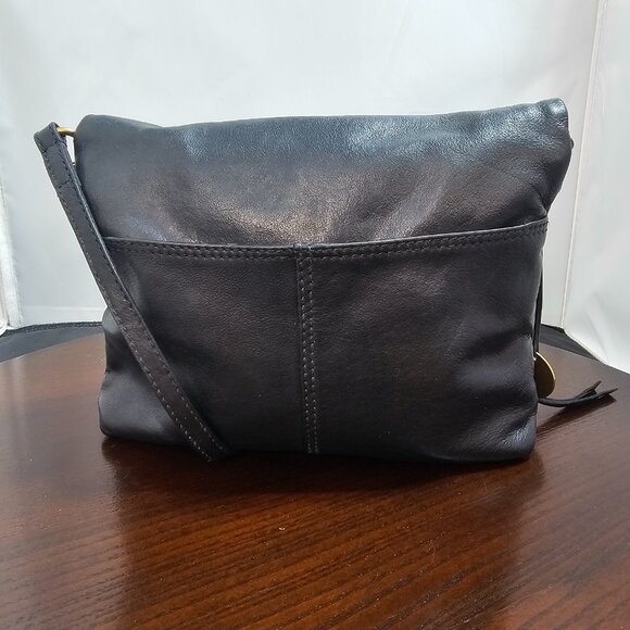 Margot New York Robbie Fold Over in Black - Picture 2 of 3